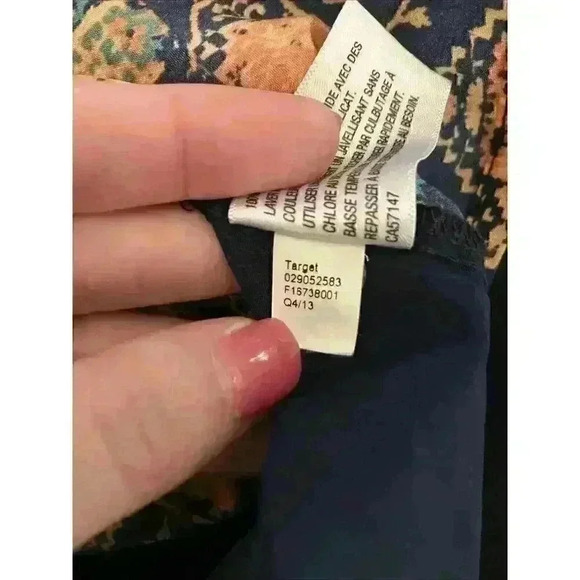 Liz Lange Maternity for Target Sleeveless Tunic Size Medium Navy Blue - Picture 7 of 9